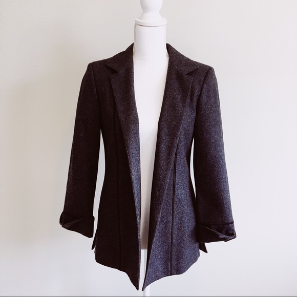 Harve Benard Gray Blazer - Size 6 - Picture 1 of 4